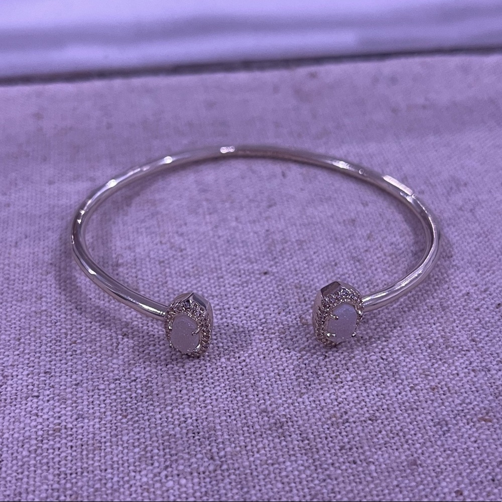 Kendra Scott Gold and White Bracelet